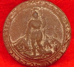 Virginia State Seal Coat Button - ON SALE